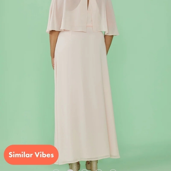 NWT Modcloth wrapped in Raptire pink sheer Wrap dress sz XS - Picture 3 of 4